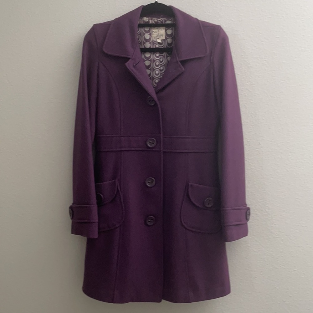Purple Peacoat